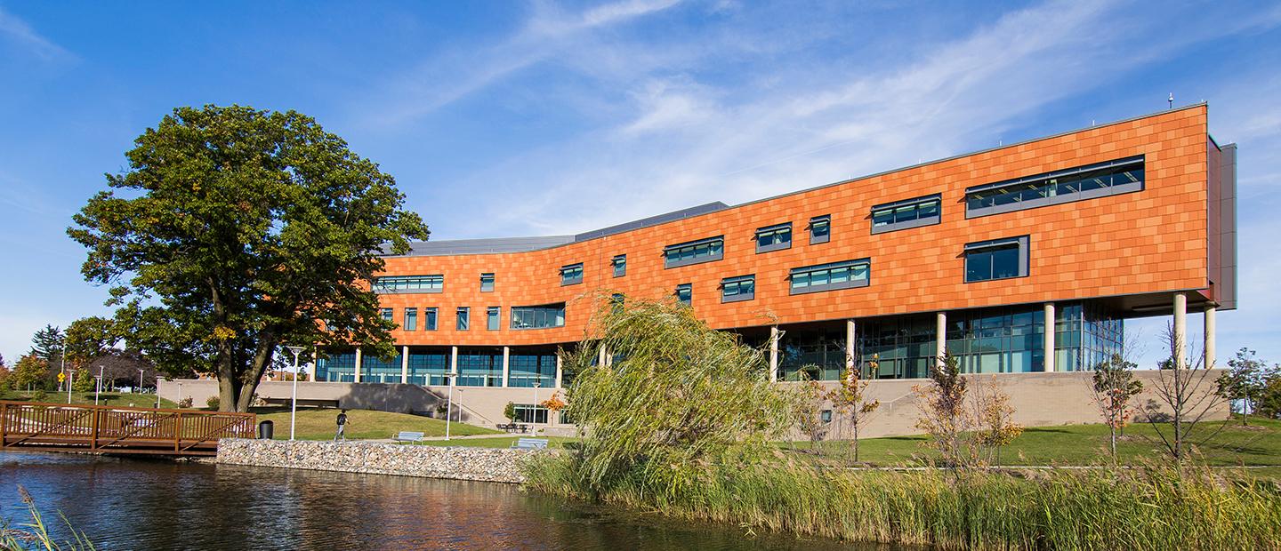 image of the Human Health Building on OU's campus